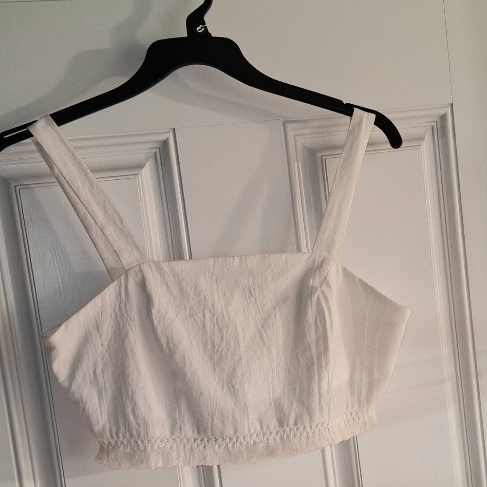 Elegant Ivory/White Women's Top